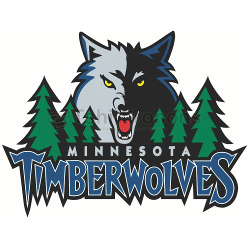 Minnesota Timberwolves T-shirts Iron On Transfers N1091 - Click Image to Close